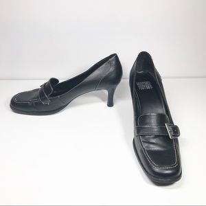 Mootsies Tootsies Morubiek black heel pumps